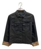 BURBERRYバーバリー）の古着「BURBERRY　デニムジャケット」｜ブラック