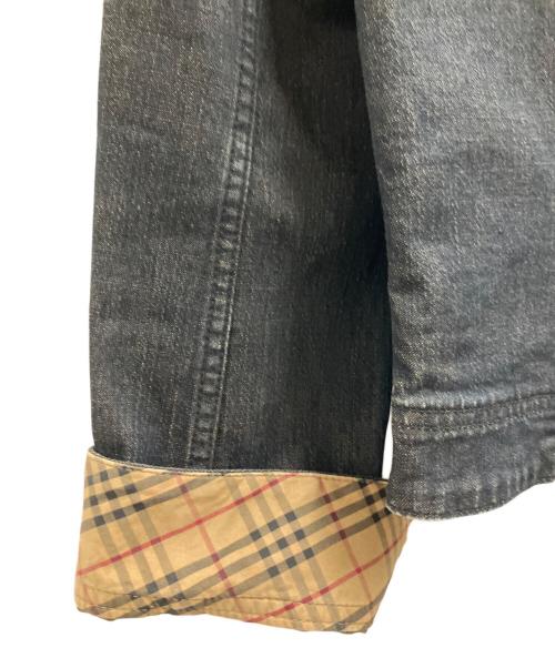 BURBERRY（バーバリー）BURBERRY (バーバリー) BURBERRY　デニムジャケット ブラック サイズ:40の古着・服飾アイテム