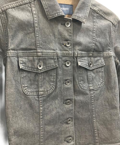 BURBERRY（バーバリー）BURBERRY (バーバリー) BURBERRY　デニムジャケット ブラック サイズ:40の古着・服飾アイテム