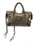 BALENCIAGAバレンシアガ）の古着「BALENCIAGA　2WAYバッグ」｜ベージュ