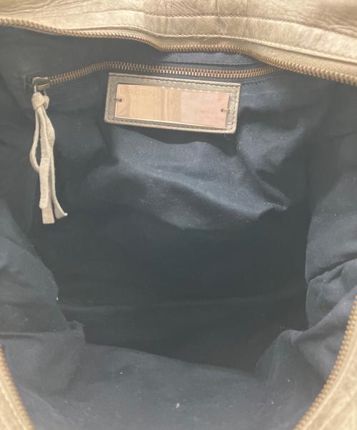 BALENCIAGA（バレンシアガ）BALENCIAGA (バレンシアガ) BALENCIAGA　2WAYバッグ ベージュの古着・服飾アイテム