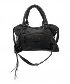 BALENCIAGAバレンシアガ）の古着「BALENCIAGA　2WAYバッグ」｜ブラック