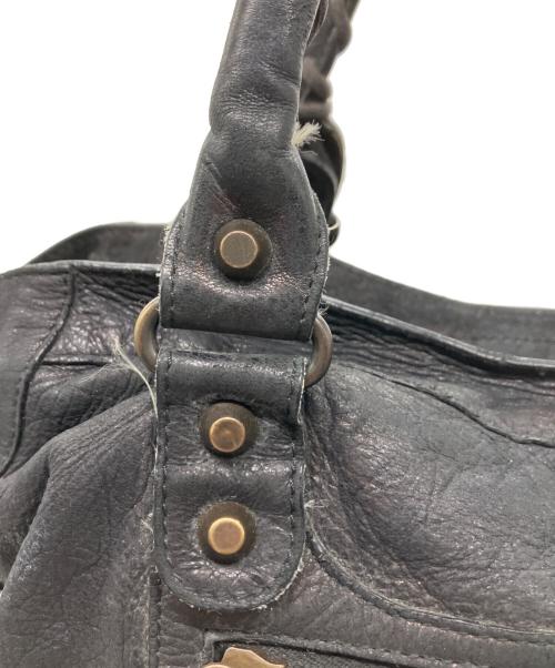 BALENCIAGA（バレンシアガ）BALENCIAGA (バレンシアガ) BALENCIAGA　2WAYバッグ ブラックの古着・服飾アイテム