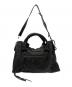 BALENCIAGA (バレンシアガ) BALENCIAGA　2WAYバッグ ブラック：90000円