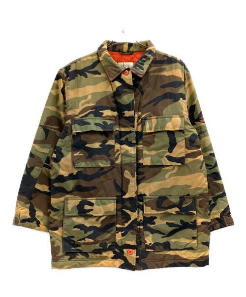 stussy（ステューシー）stussy (ステューシー) stussy　カモフラジャケット グリーン サイズ:Sの古着・服飾アイテム