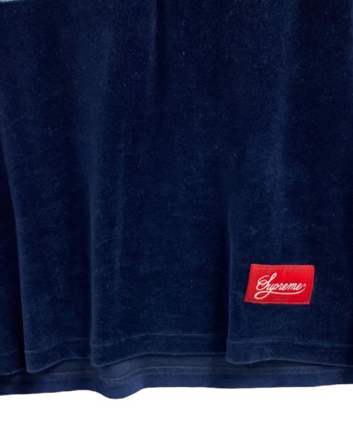SUPREME（シュプリーム）SUPREME (シュプリーム) Velour Football Jersey ブルー サイズ:Lの古着・服飾アイテム