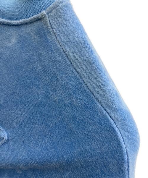 SUPREME（シュプリーム）SUPREME (シュプリーム) Velour Football Jersey ブルー サイズ:Lの古着・服飾アイテム