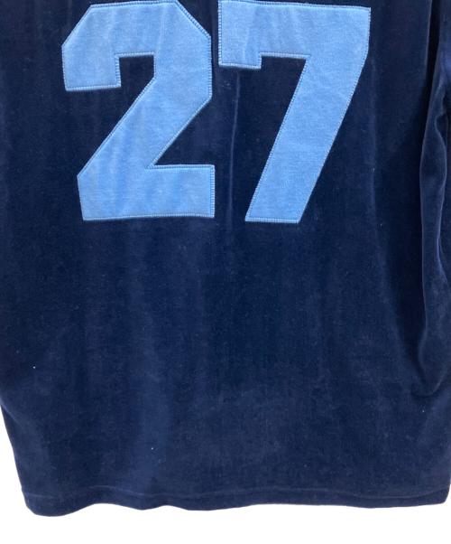 SUPREME（シュプリーム）SUPREME (シュプリーム) Velour Football Jersey ブルー サイズ:Lの古着・服飾アイテム