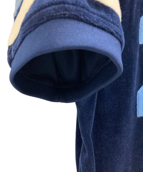 SUPREME（シュプリーム）SUPREME (シュプリーム) Velour Football Jersey ブルー サイズ:Lの古着・服飾アイテム