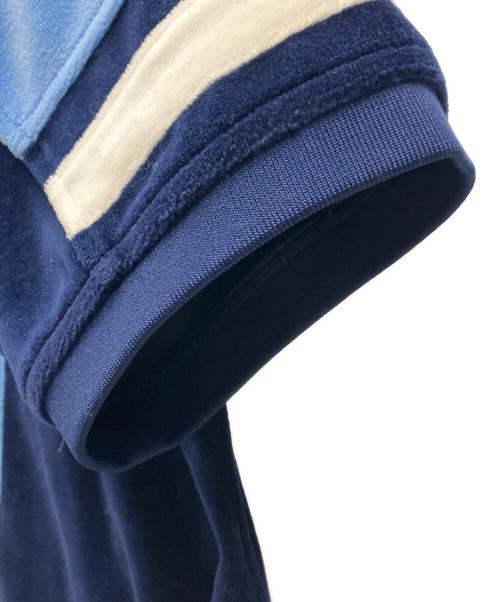 SUPREME（シュプリーム）SUPREME (シュプリーム) Velour Football Jersey ブルー サイズ:Lの古着・服飾アイテム