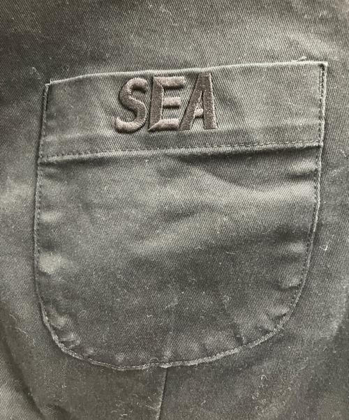 WIND AND SEA（ウィンダンシー）WIND AND SEA (ウィンダンシー) WIND AND SEA　ワークジャケット ブラック サイズ:Mの古着・服飾アイテム