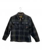 Timberlandティンバーランド）の古着「Timberland　ジップアップジャケット」｜ブラック