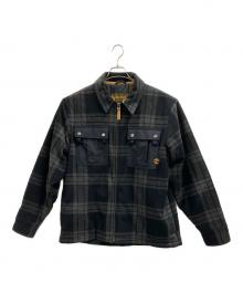Timberland（ティンバーランド）の古着「Timberland　ジップアップジャケット」｜ブラック