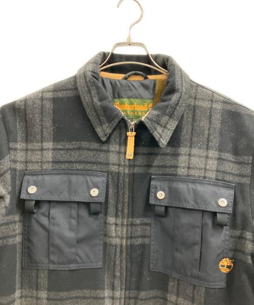 Timberland（ティンバーランド）Timberland (ティンバーランド) Timberland　ジップアップジャケット ブラック サイズ:Mの古着・服飾アイテム
