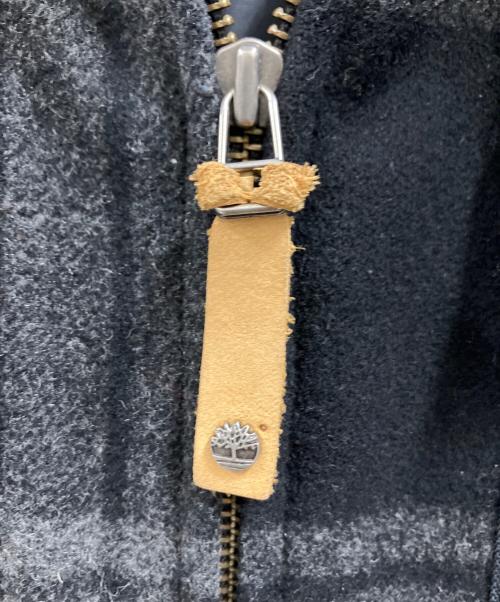 Timberland（ティンバーランド）Timberland (ティンバーランド) Timberland　ジップアップジャケット ブラック サイズ:Mの古着・服飾アイテム
