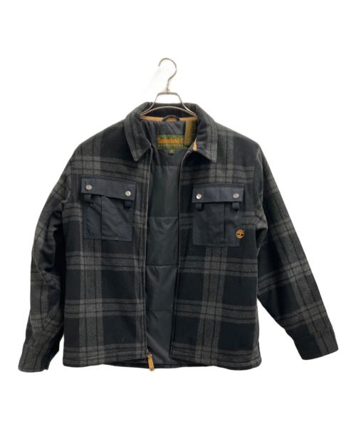 Timberland（ティンバーランド）Timberland (ティンバーランド) Timberland　ジップアップジャケット ブラック サイズ:Mの古着・服飾アイテム