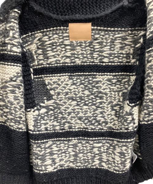 WIND AND SEA（ウィンダンシー）WIND AND SEA (ウィンダンシー) WIND AND SEA　カウチンニットベスト ブラック サイズ:Mの古着・服飾アイテム