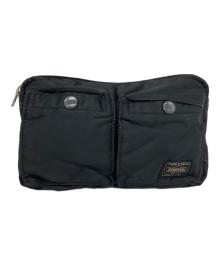 PORTER（ポーター）の古着「PORTER　ウエストバッグ」｜ブラック