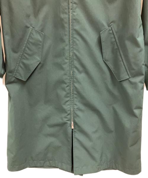 LACOSTE（ラコステ）LACOSTE (ラコステ) LACOSTE　ルーズフィットAラインボマーコート グリーン サイズ:34の古着・服飾アイテム