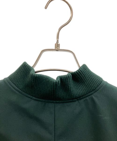 LACOSTE（ラコステ）LACOSTE (ラコステ) LACOSTE　ルーズフィットAラインボマーコート グリーン サイズ:34の古着・服飾アイテム
