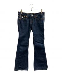 TRUE RELIGION（トゥルー レリジョン）の古着「TRUE RELIGION　フレアデニムパンツ」｜インディゴ