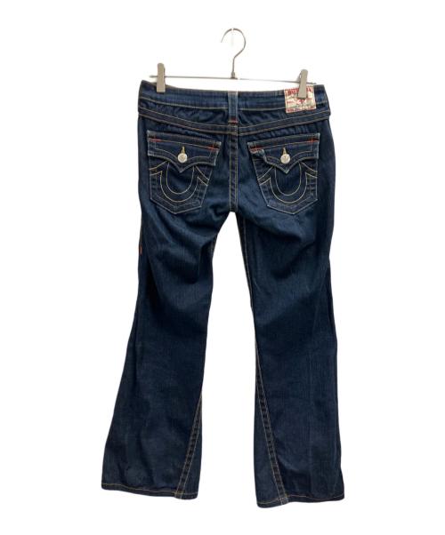 TRUE RELIGION（トゥルー レリジョン）TRUE RELIGION (トゥルー レリジョン) TRUE RELIGION　フレアデニムパンツ インディゴ サイズ:28の古着・服飾アイテム