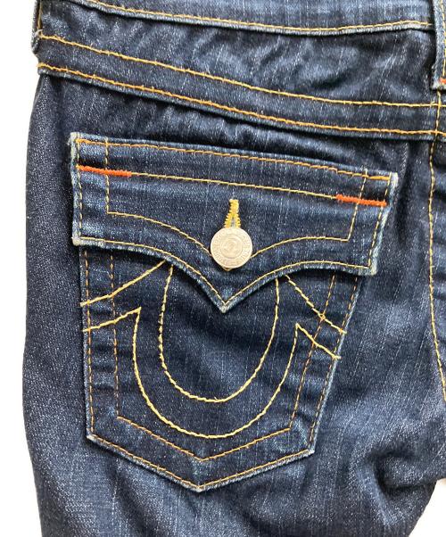 TRUE RELIGION（トゥルー レリジョン）TRUE RELIGION (トゥルー レリジョン) TRUE RELIGION　フレアデニムパンツ インディゴ サイズ:28の古着・服飾アイテム