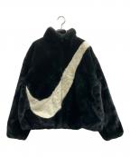 NIKEナイキ）の古着「NSW JKT FAUX FUR SWSH」｜ブラック
