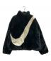 NIKE（ナイキ）の古着「NSW JKT FAUX FUR SWSH」｜ブラック