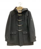 BURBERRY BLACK LABELバーバリーブラックレーベル）の古着「ダッフルコート」｜ブラック