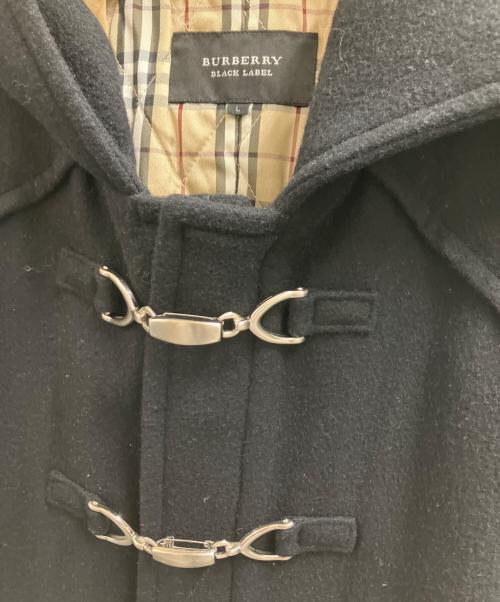 BURBERRY BLACK LABEL（バーバリーブラックレーベル）BURBERRY BLACK LABEL (バーバリーブラックレーベル) ダッフルコート ブラック サイズ:Lの古着・服飾アイテム