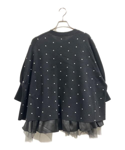 BEARDSLEY（ビアズリー）BEARDSLEY (ビアズリー) チュチュキャミニット ブラック サイズ:FREEの古着・服飾アイテム