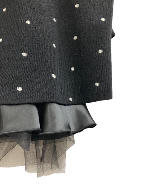 BEARDSLEY（ビアズリー）BEARDSLEY (ビアズリー) チュチュキャミニット ブラック サイズ:FREEの古着・服飾アイテム
