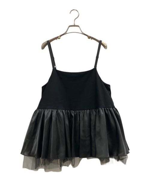 BEARDSLEY（ビアズリー）BEARDSLEY (ビアズリー) チュチュキャミニット ブラック サイズ:FREEの古着・服飾アイテム