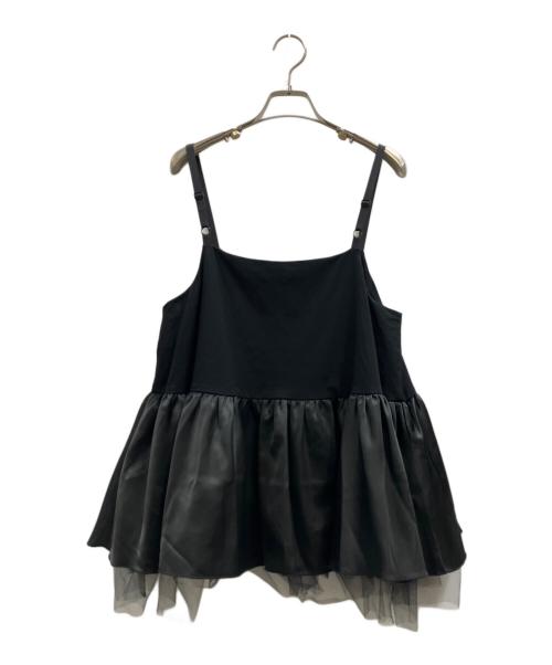 BEARDSLEY（ビアズリー）BEARDSLEY (ビアズリー) チュチュキャミニット ブラック サイズ:FREEの古着・服飾アイテム