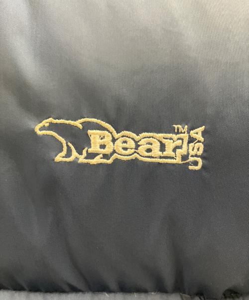 Bear（ベアー）Bear (ベアー) Bear　リバーシブルダウンジャケット ネイビー サイズ:Mの古着・服飾アイテム