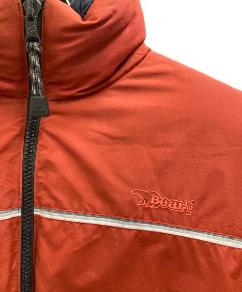Bear（ベアー）Bear (ベアー) Bear　リバーシブルダウンジャケット ネイビー サイズ:Mの古着・服飾アイテム