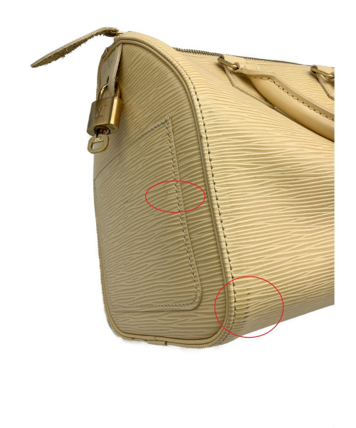 LOUIS VUITTON（ルイ ヴィトン）LOUIS VUITTON (ルイ ヴィトン) ボストンバッグ ホワイト エピ M4301A SP1020の古着・服飾アイテム