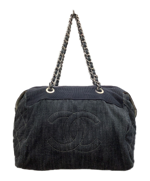 CHANEL（シャネル）CHANEL (シャネル) チェーンハンドルデニムバッグ インディゴ 13561045の古着・服飾アイテム