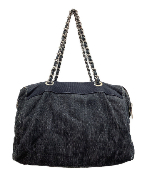 CHANEL（シャネル）CHANEL (シャネル) チェーンハンドルデニムバッグ インディゴ 13561045の古着・服飾アイテム