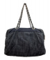 CHANEL (シャネル) チェーンハンドルデニムバッグ インディゴ 13561045：128000円