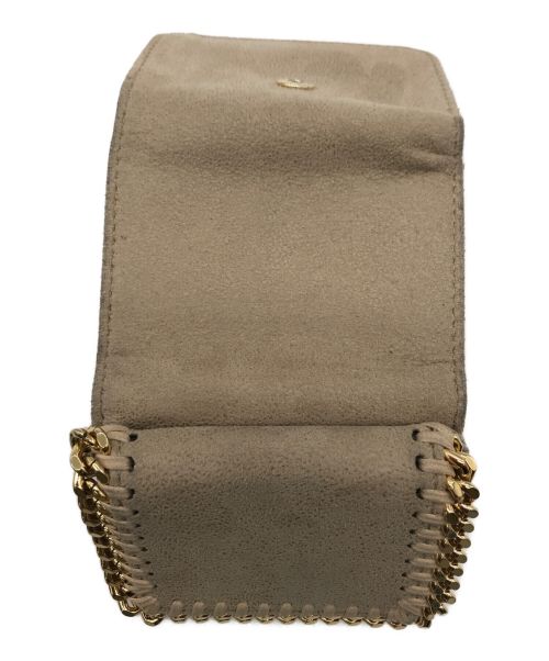 STELLA McCARTNEY（ステラマッカートニー）STELLA McCARTNEY (ステラマッカートニー) トライフォールドウォレット ベージュの古着・服飾アイテム