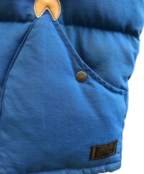 NEIGHBORHOOD（ネイバーフッド）NEIGHBORHOOD (ネイバーフッド) Class-5ダウンベスト ブルー サイズ:Mの古着・服飾アイテム