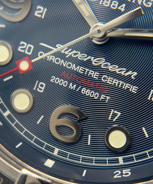 BREITLING（ブライトリング）BREITLING (ブライトリング) スーパーオーシャン スティールフィッシュ X-プラスRef. A17390 ネイビー サイズ:44mmの古着・服飾アイテム