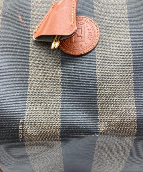 FENDI（フェンディ）FENDI (フェンディ) ボストンバッグ ブラウン×ブラックの古着・服飾アイテム