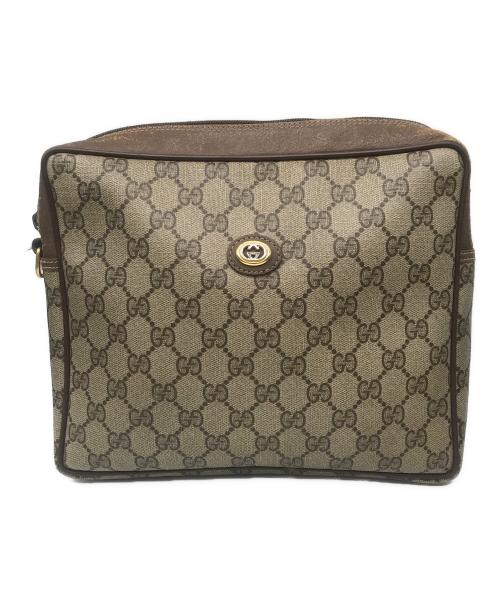 GUCCI（グッチ）GUCCI (グッチ) クラッチバッグ ベージュの古着・服飾アイテム