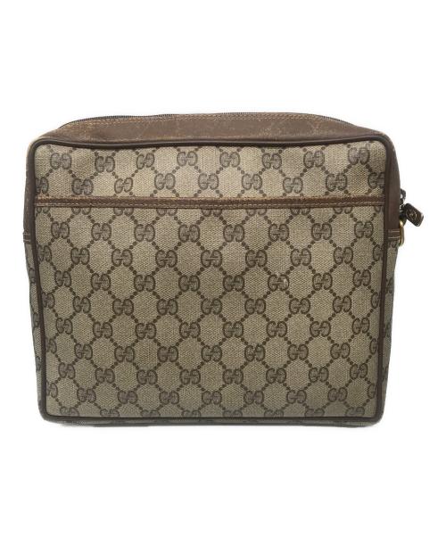 GUCCI（グッチ）GUCCI (グッチ) クラッチバッグ ベージュの古着・服飾アイテム
