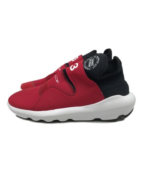 Y-3（ワイスリー）Y-3 (ワイスリー) スニーカー レッド×ホワイト サイズ:28.5の古着・服飾アイテム