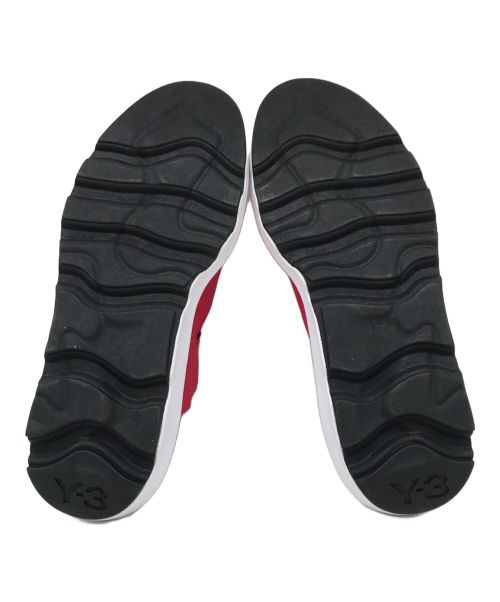 Y-3（ワイスリー）Y-3 (ワイスリー) スニーカー レッド×ホワイト サイズ:28.5の古着・服飾アイテム