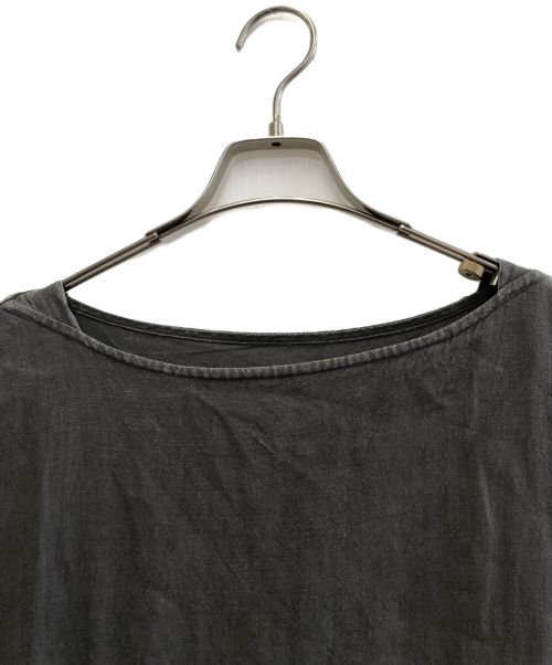 nest Robe（ネストローブ）nest Robe (ネストローブ) リネンワンピース グレー サイズ:FREEの古着・服飾アイテム